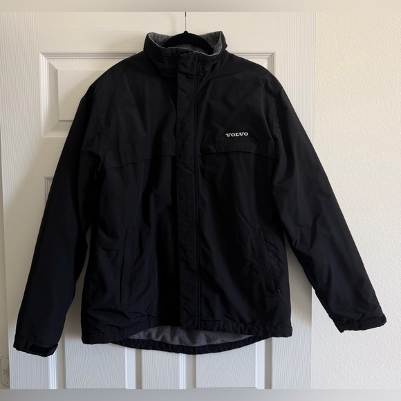 Lands' End Other - Lands' End Men's Black Performance Jacket fleece lined. VOLVO logo